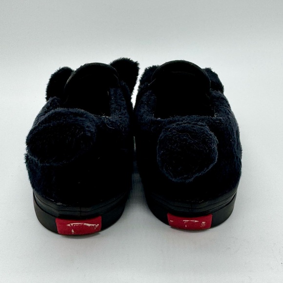 Toddler Vans Black Cat Slip-on V Sneaker Shoe Size 9 KIDS - Picture 6 of 8